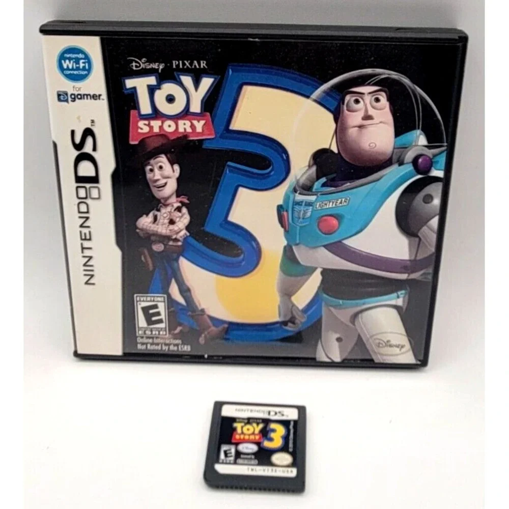 Nintendo DS Toy Story 3 Game & Case Tested Works Disney